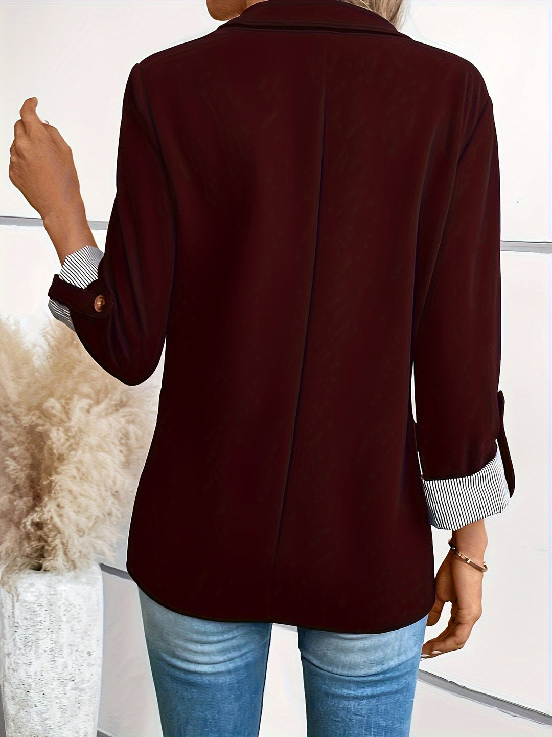Drune | Eleganter Blazer Mit Lässiger Passform Für Damen