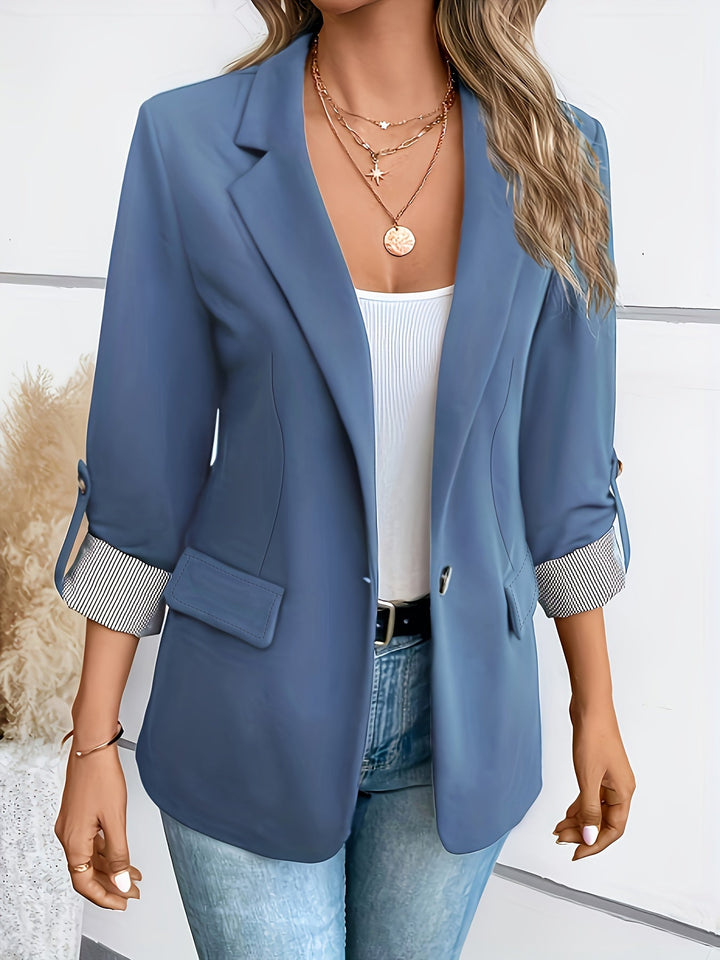 Drune | Eleganter Blazer Mit Lässiger Passform Für Damen