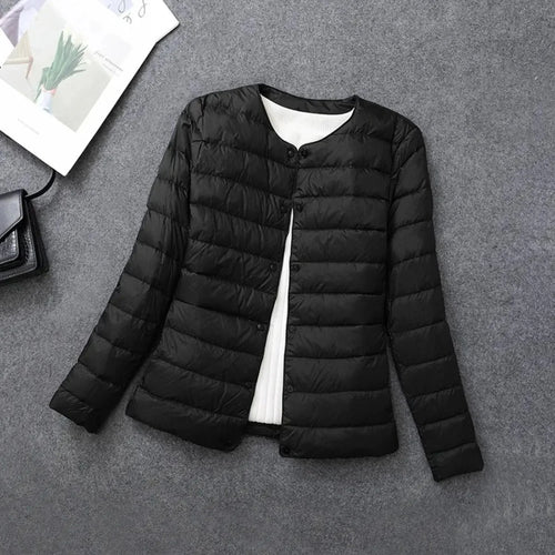 Drune | Damen ultraleichte gesteppte Daunenjacke