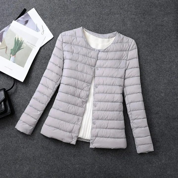 Drune | Damen ultraleichte gesteppte Daunenjacke