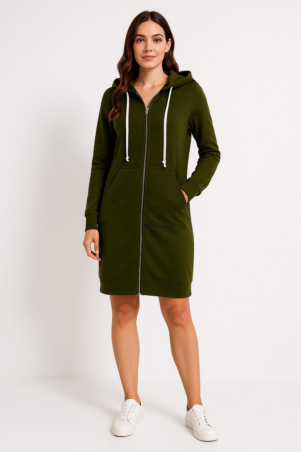 Drune | Freizeit Zip-Up Hoodie