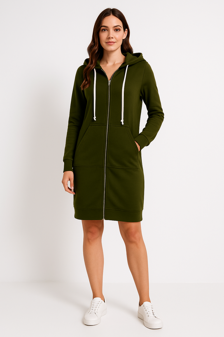 Drune | Freizeit Zip-Up Hoodie