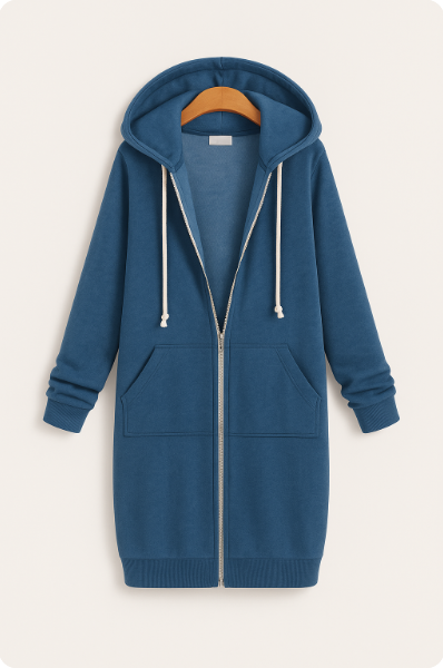 Drune | Freizeit Zip-Up Hoodie