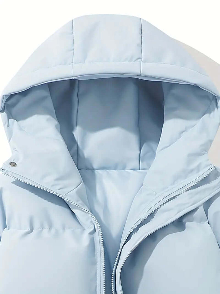 Drune | Stylische Kapuzen-Pufferjacke für Frauen