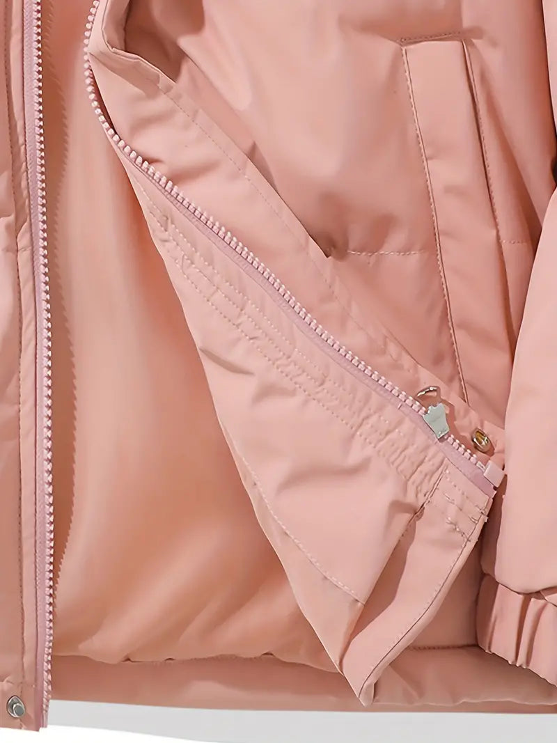Drune | Warme Damenjacke mit Kapuze