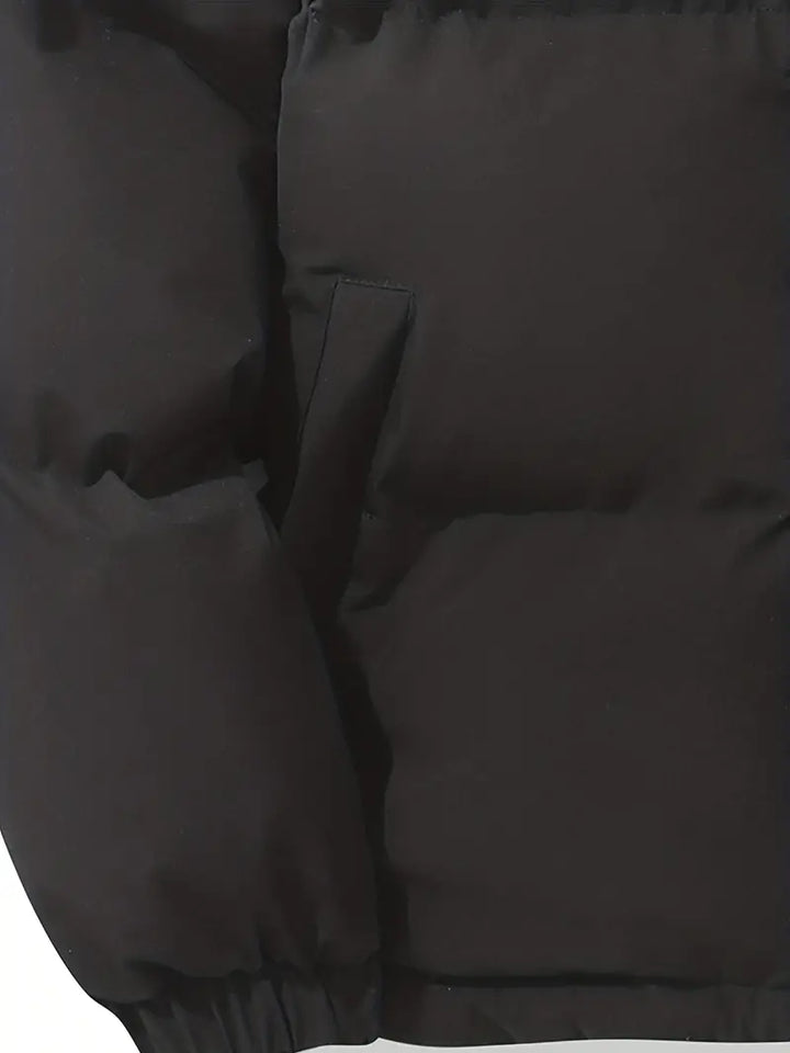 Drune | Kurze wattierte Jacke mit Kapuze