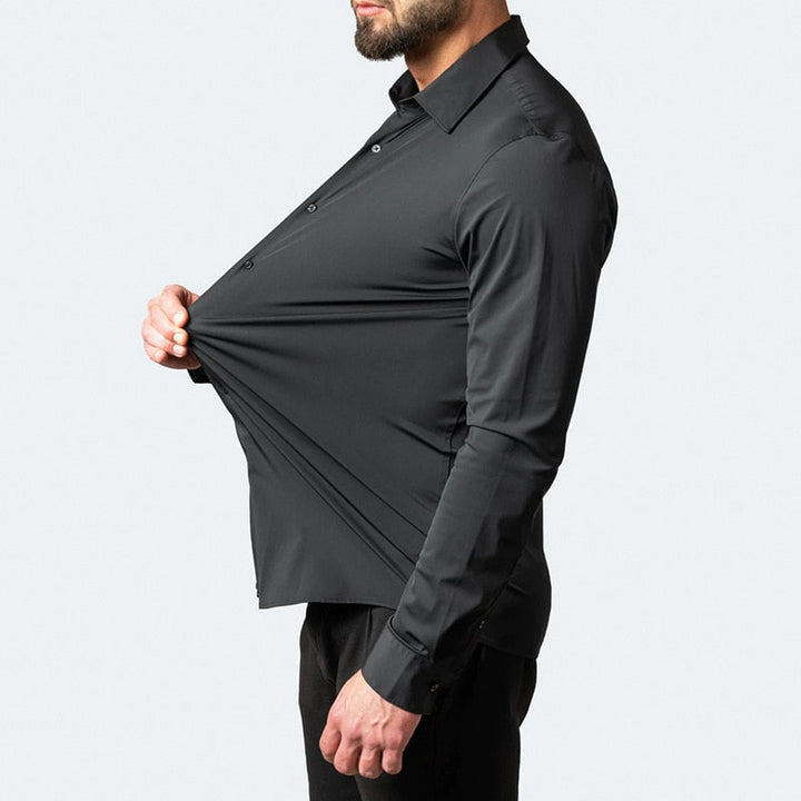 Drune | Hochwertiges Shirt Aus Stretchmaterial