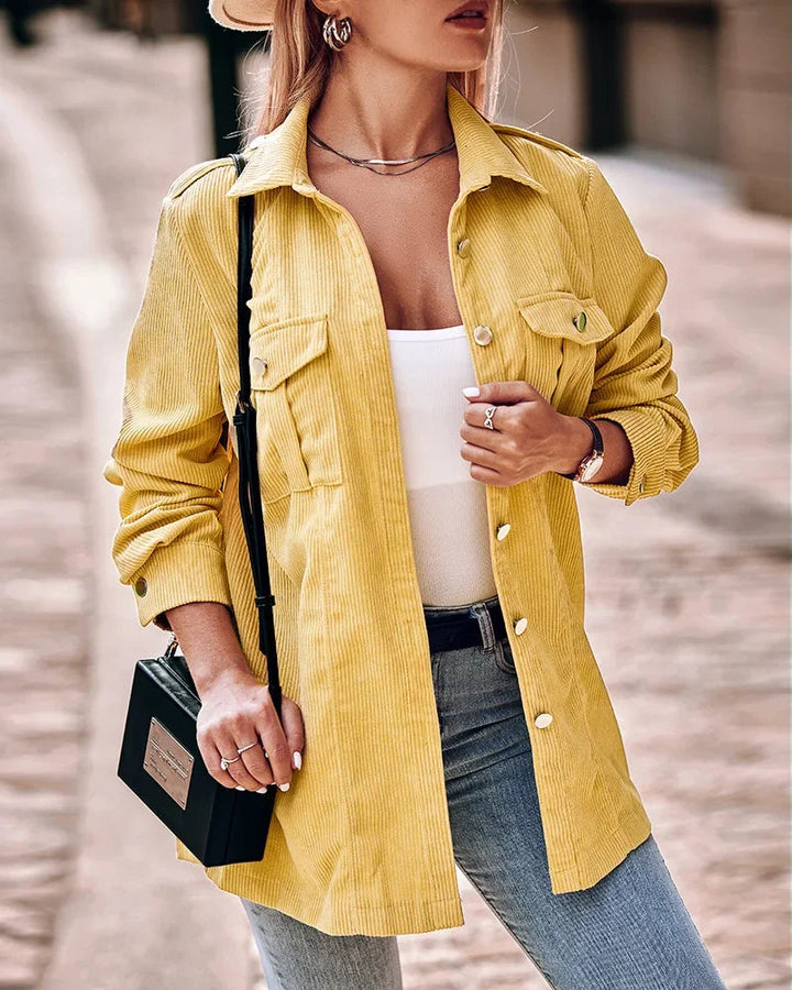 Drune | Moderne stilvolle Cordjacke
