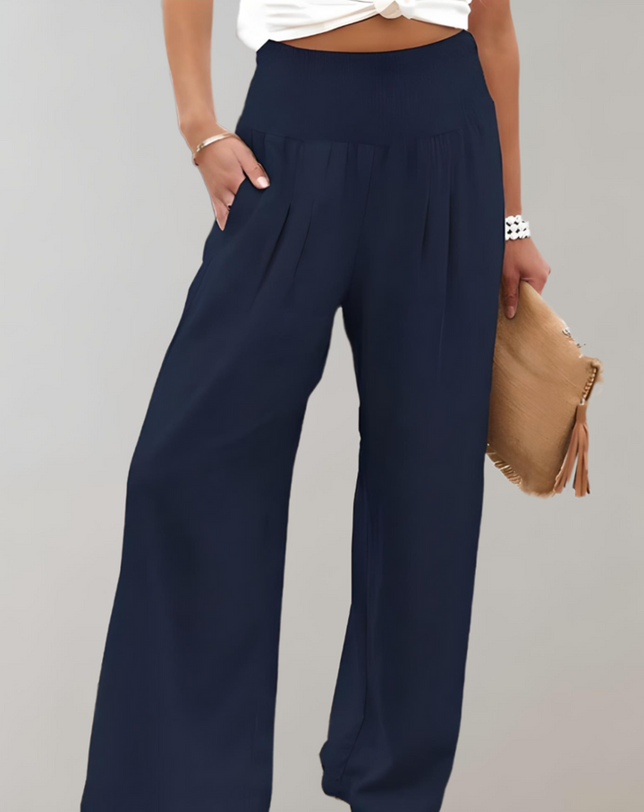 Drune | Hohe Taille Flair-Hose