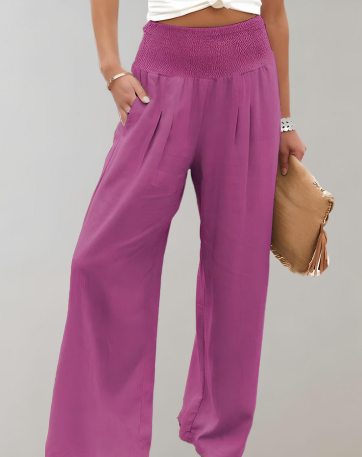 Drune | Hohe Taille Flair-Hose