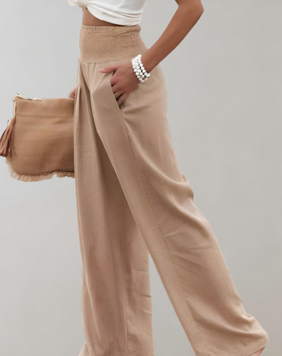 Drune | Hohe Taille Flair-Hose