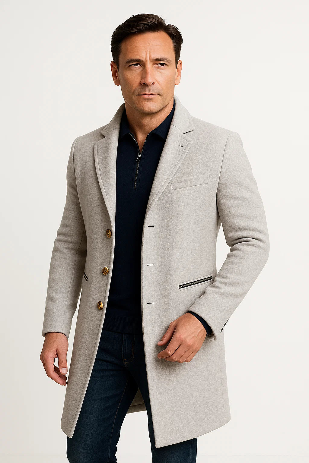Drune | Klassischer Trenchcoat