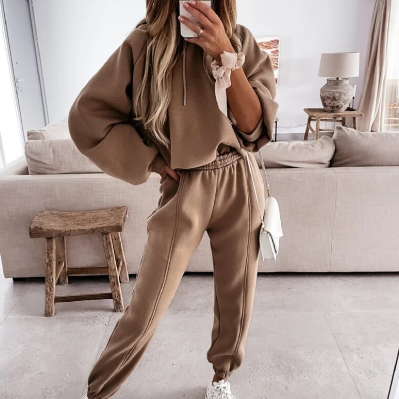 Drune | Damen-Kapuzenpullover-Set