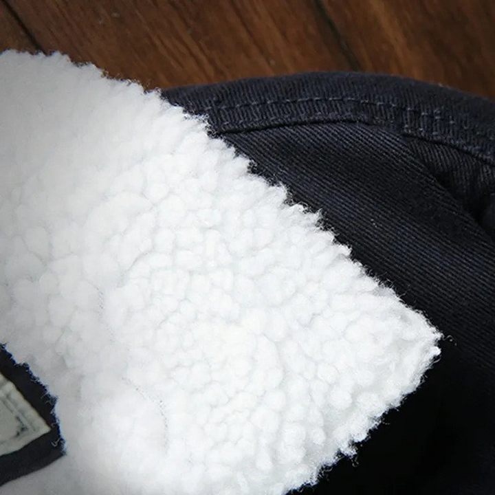 Drune | Jeansjacke für Herren mit Fleecefutter