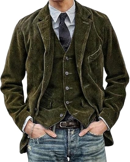 Drune | Klassischer weicher Cord-Blazer