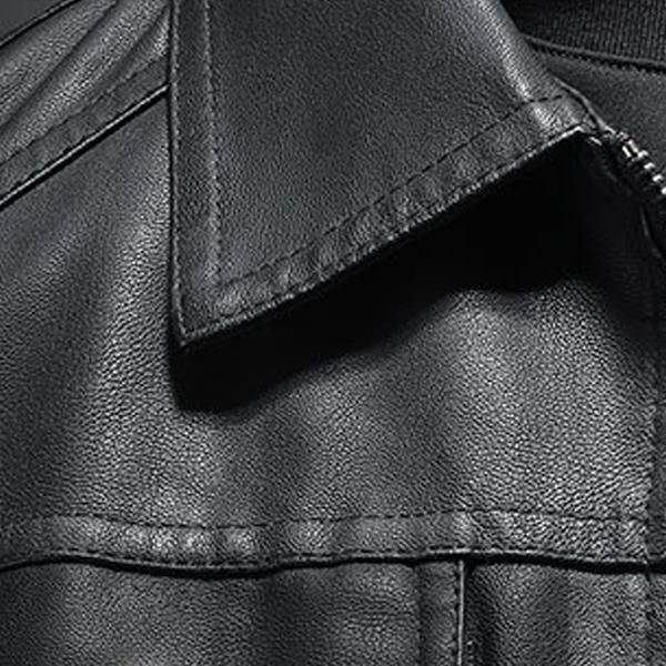 Drune | Klassische stylische Herren Lederjacke