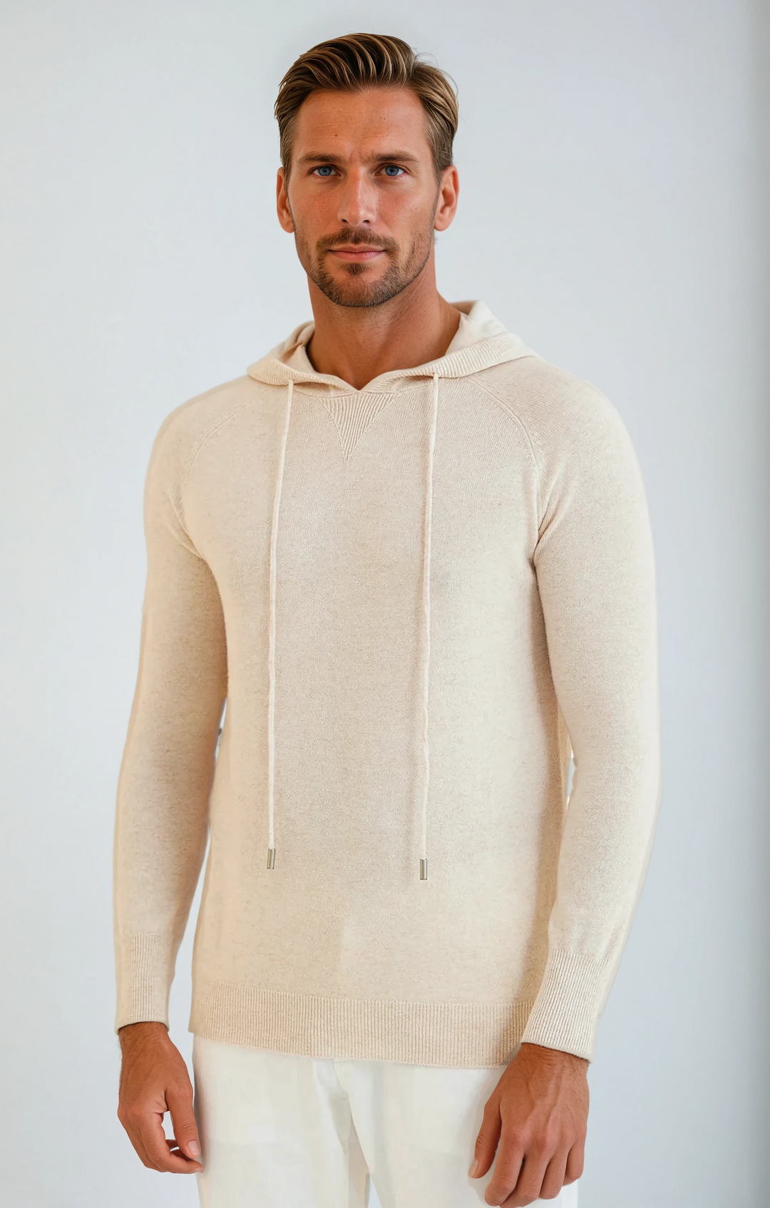 Drune | Anspruchsvoller Herren Hoodie aus reinem Kaschmir
