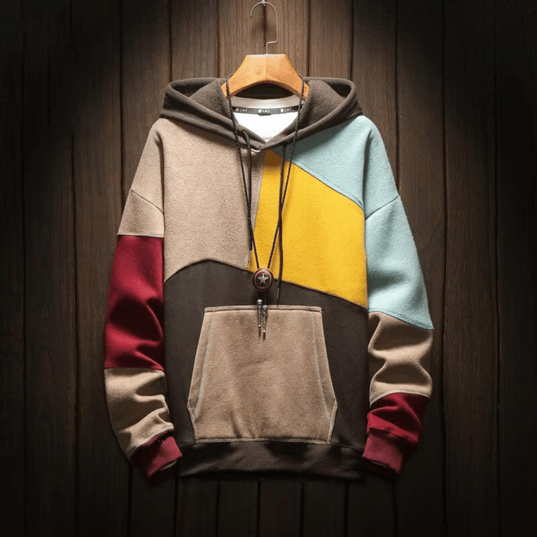 Drune | Stylischer lässiger Hoodie mit Kängurutasche