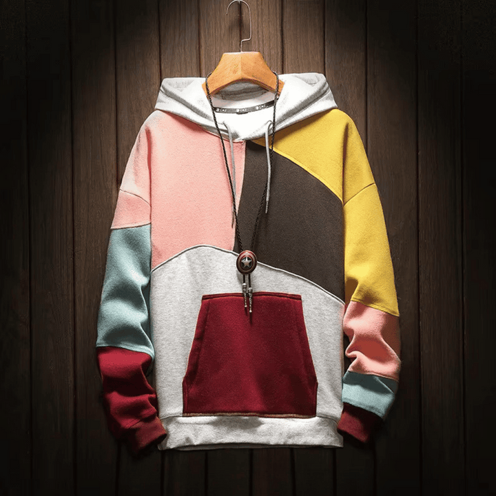 Drune | Stylischer lässiger Hoodie mit Kängurutasche