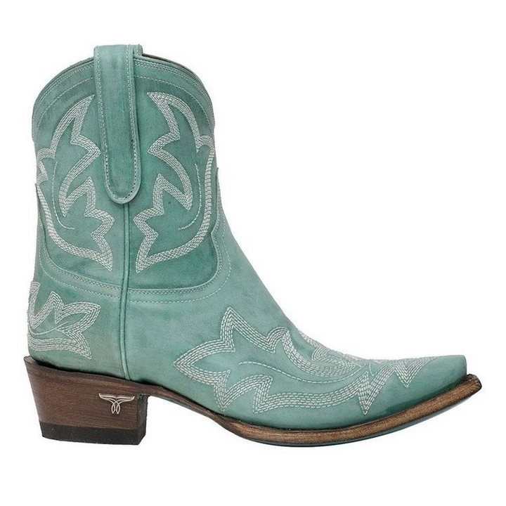 Drune | Bestickte Cowboystiefel aus Leder