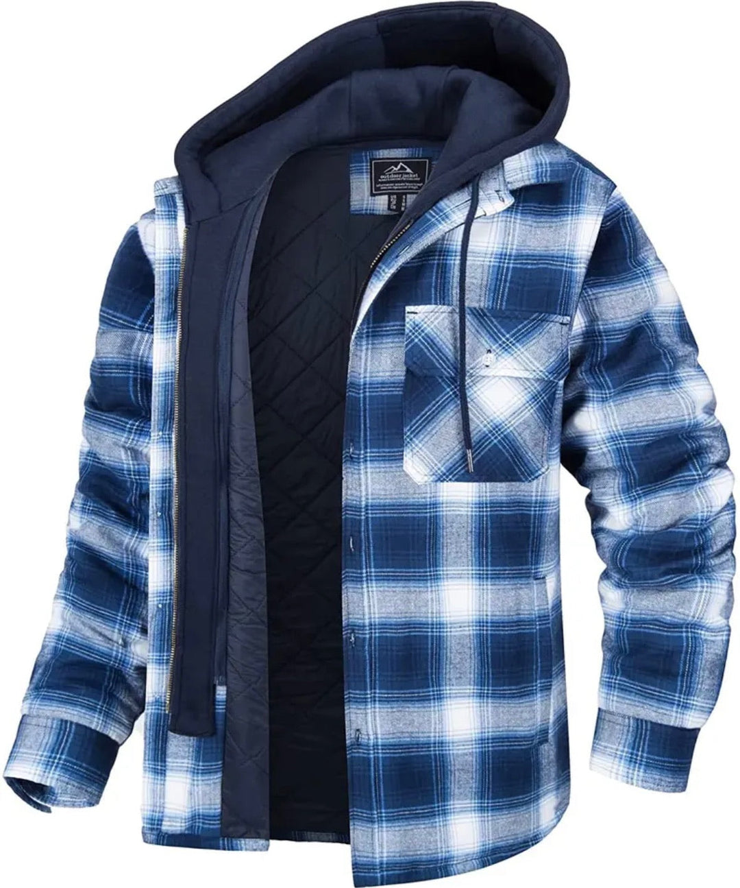 Drune | Stilvolle Warme Kapuzenjacke
