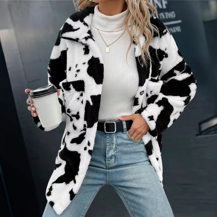 Drune | Plüsch Winterjacke für Frauen