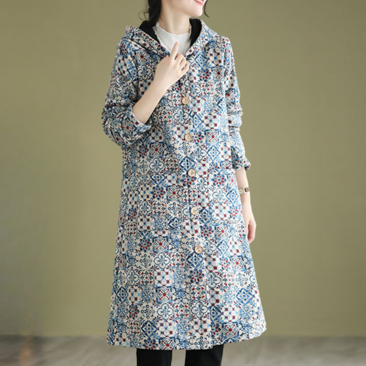 Drune | Elegante Winterjacke mit Kapuze für Damen