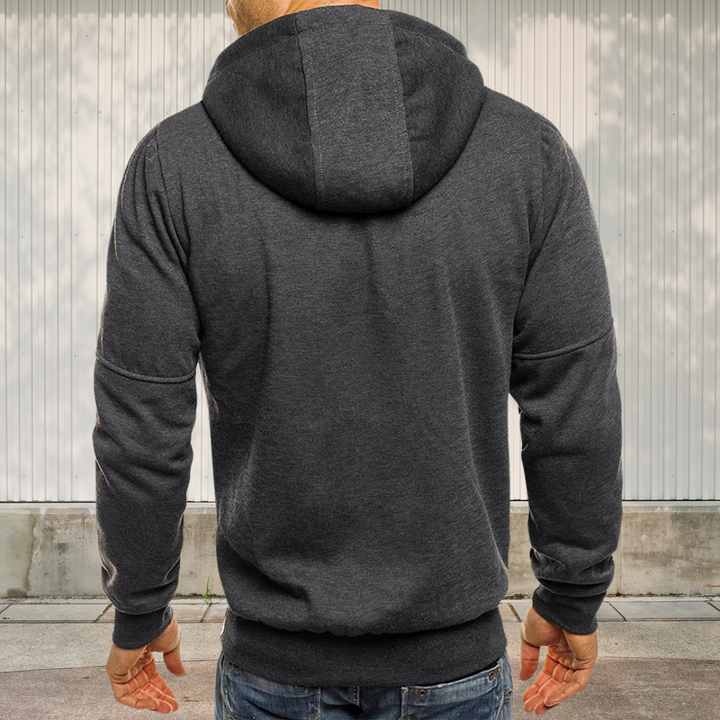 Drune | Sportliche Herren Kapuzenjacke mit Reißverschluss