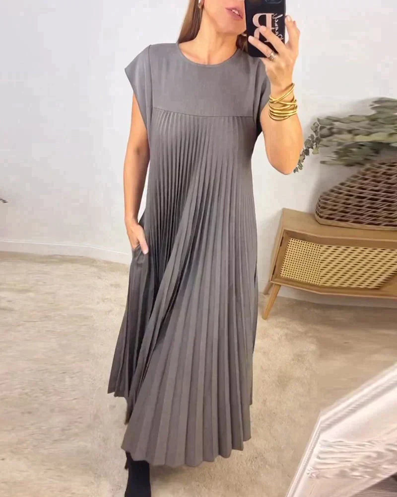 Drune | Elegantes Plissee-Kleid – Zeitlos Und Raffiniert