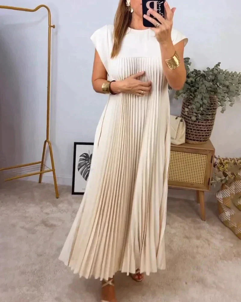 Drune | Elegantes Plissee-Kleid – Zeitlos Und Raffiniert