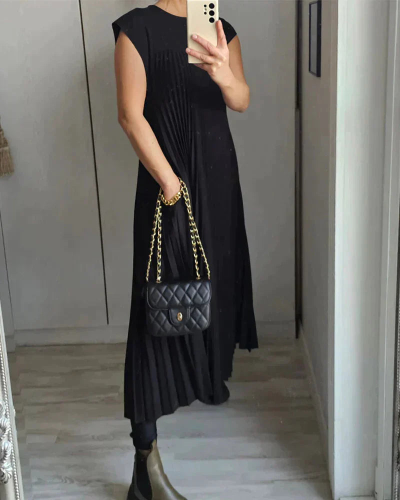 Drune | Elegantes Plissee-Kleid – Zeitlos Und Raffiniert