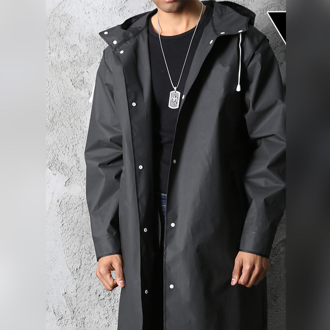 Drune | Herren Regenjacke mit Kapuze