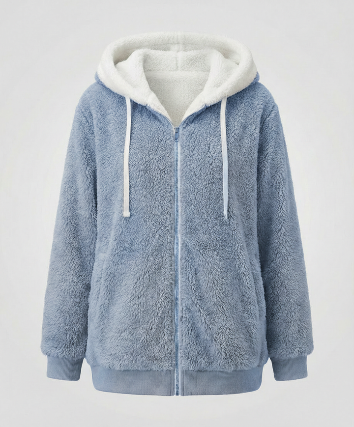 Übergroße Teddyjacke Damen | Drune