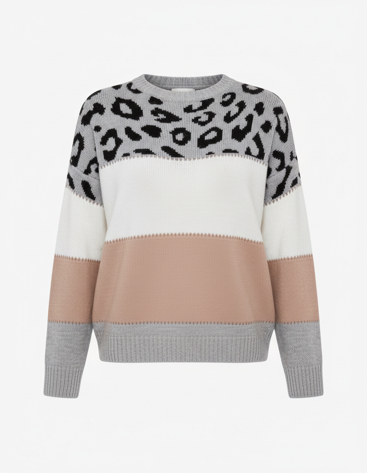 Trendiger Damen Pullover Druck | Drune