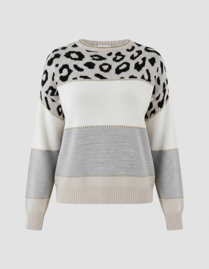 Trendiger Damen Pullover Druck | Drune