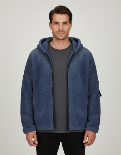 Schwere Fleece Winterjacke | Drune