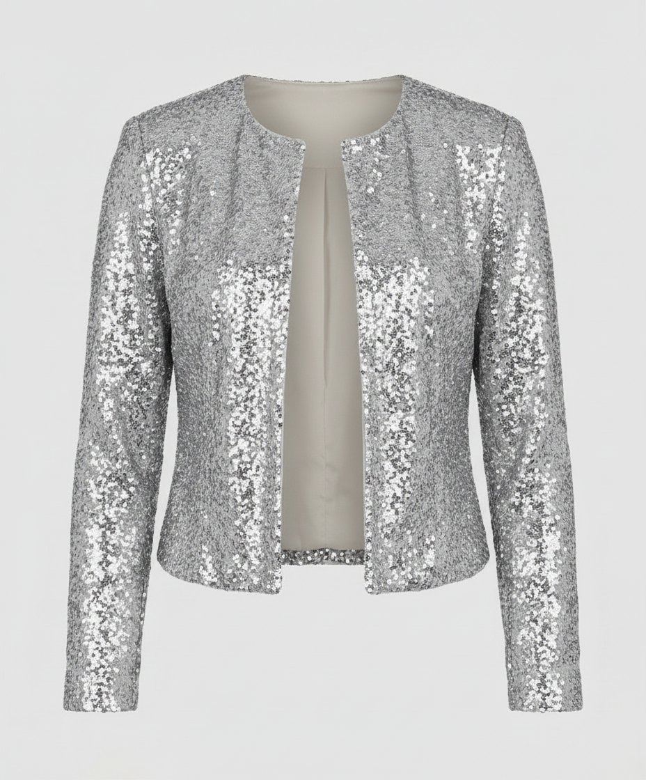 Elegante Glitzerjacke Damen Abend | Drune