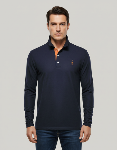 Atmungsaktives Baumwoll Poloshirt Herren | Drune