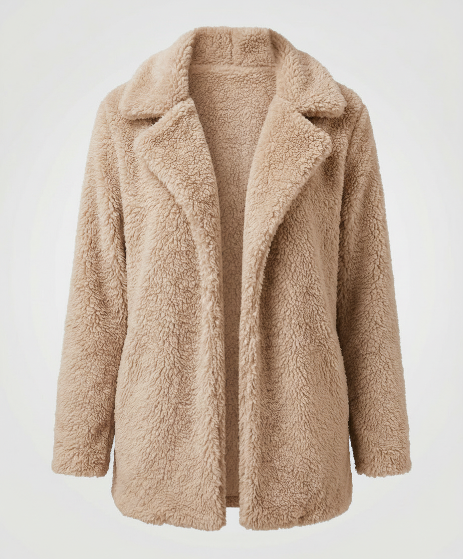 Warmer Fleece Mantel Damen | Drune