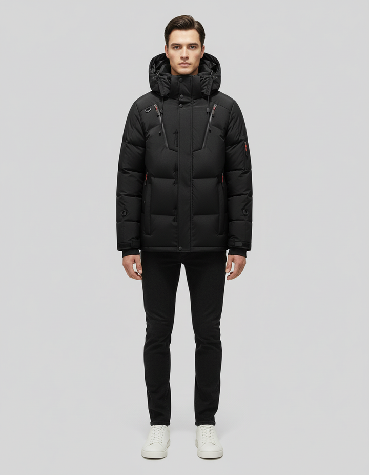 Elegante Premium Daunenjacke Herren | Drune