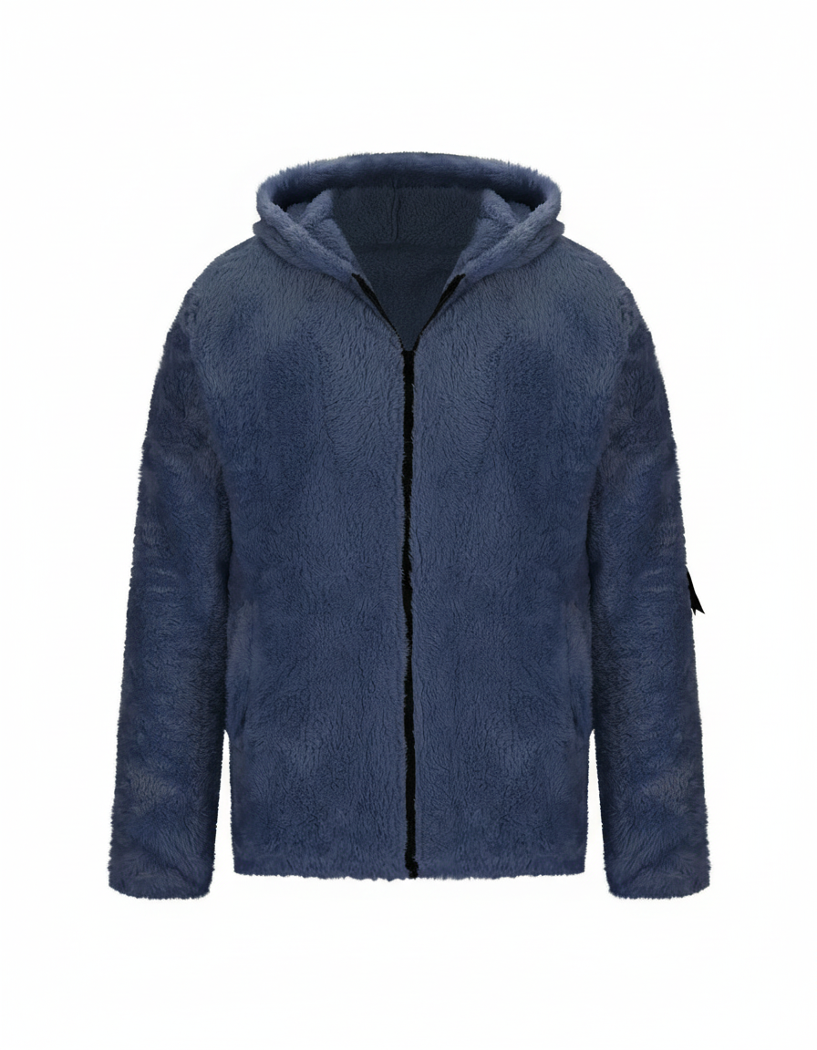 Schwere Fleece Winterjacke | Drune