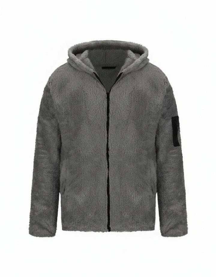Schwere Fleece Winterjacke | Drune