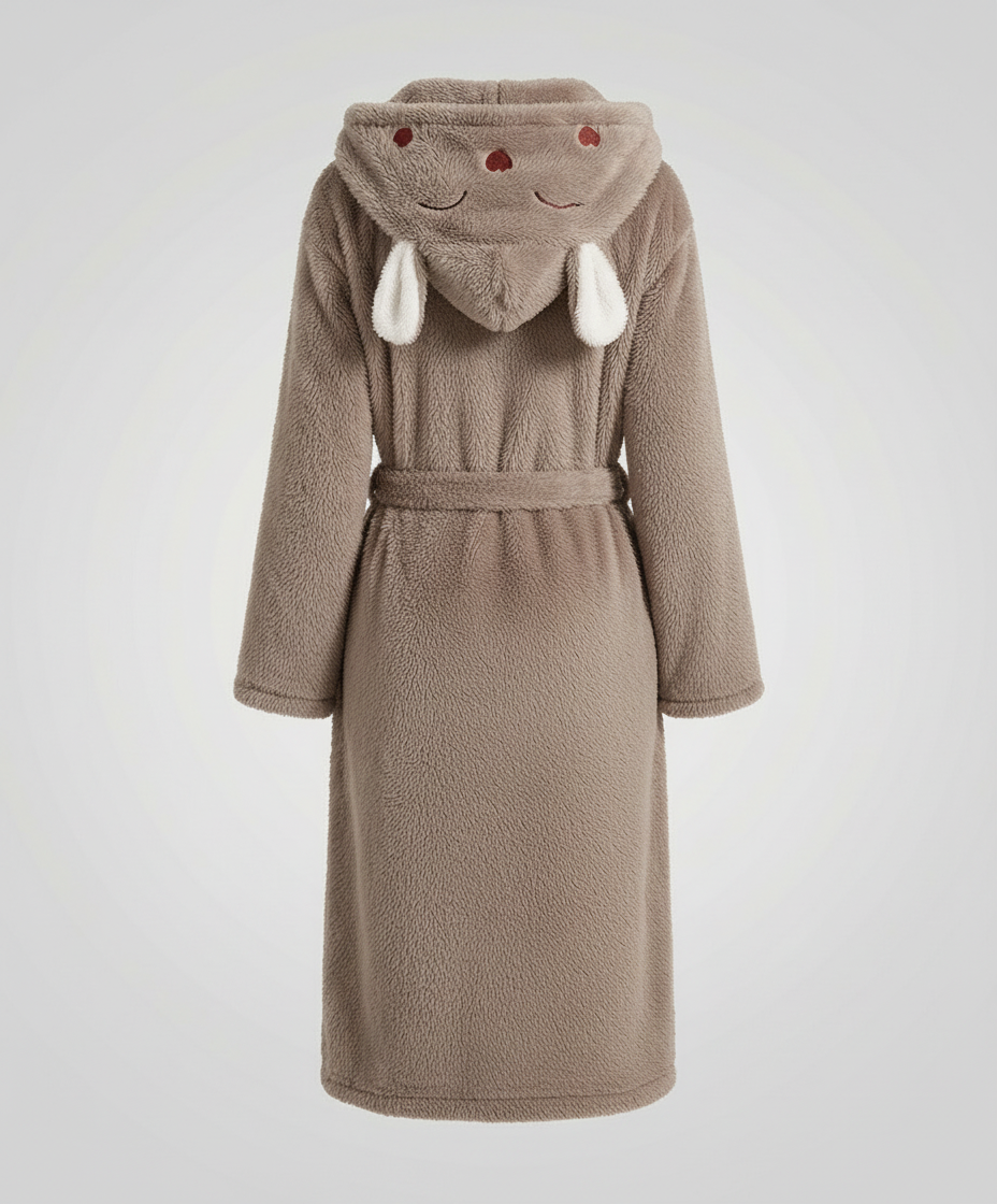 Weicher Bequemer Bademantel Damen | Drune