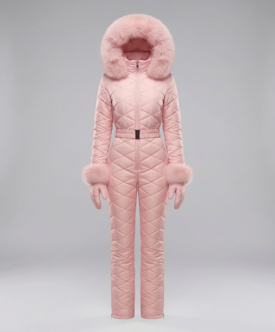Eleganter Damen Winteroverall Warm | Drune