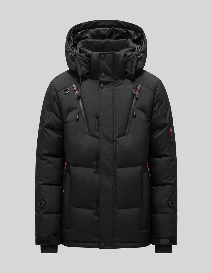 Elegante Premium Daunenjacke Herren | Drune