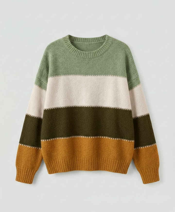 Gestreiftes Damen Sweatshirt | Drune