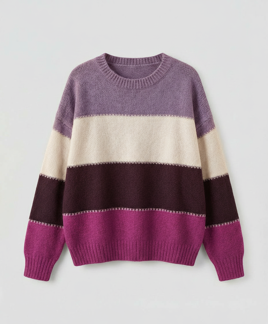 Gestreiftes Damen Sweatshirt | Drune