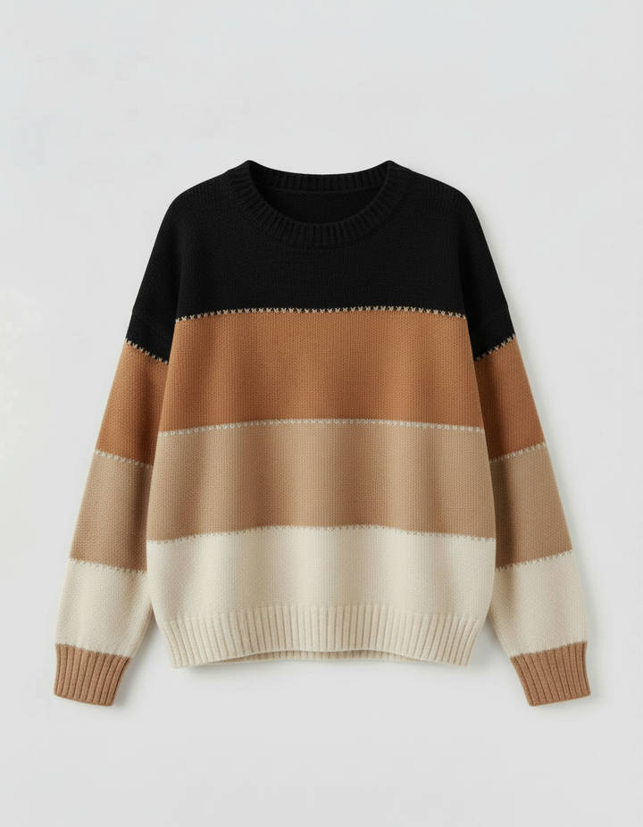 Gestreiftes Damen Sweatshirt | Drune