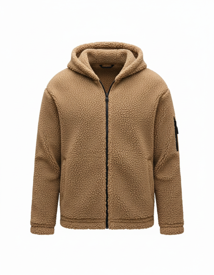 Schwere Fleece Winterjacke | Drune