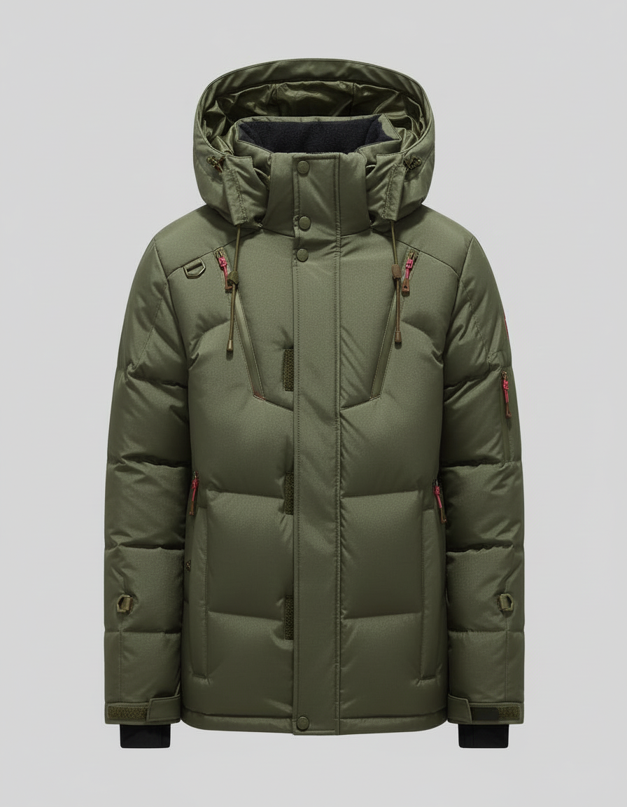 Elegante Premium Daunenjacke Herren | Drune